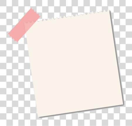 Download note paper tape pinktape letter edits Envelope PNG file