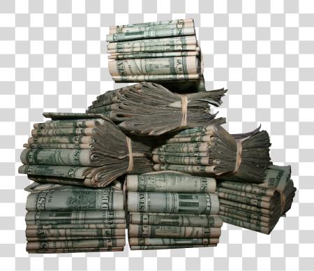 下载 Stacks Of Money PNG file