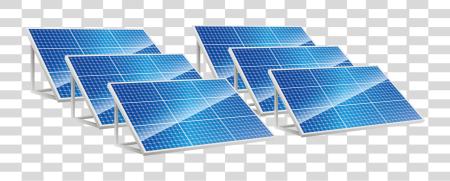 تحميل Solar قوة Panel طاقة Renewable Photovoltaics Transprent Solar Panel بدون بي ان جي ملف