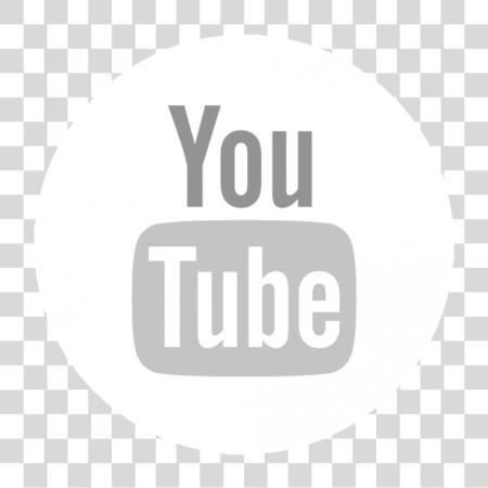 下载 白色 Youtube Logo Youtube Circle 图标 Size PNG file