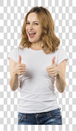 Download Laptop Service Center Thumb Up Girl PNG file