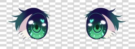 下载 Animeeyes Sticker 动漫 眼睛 PNG file