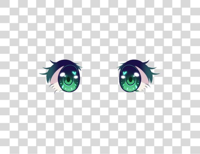 下载 Animeeyes Sticker 动漫 眼睛 Clip 艺术