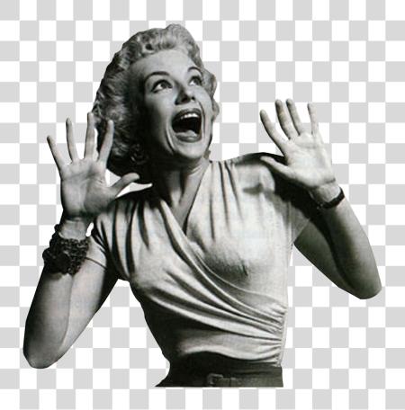 Download 45600976 mujer Screaming PNG file