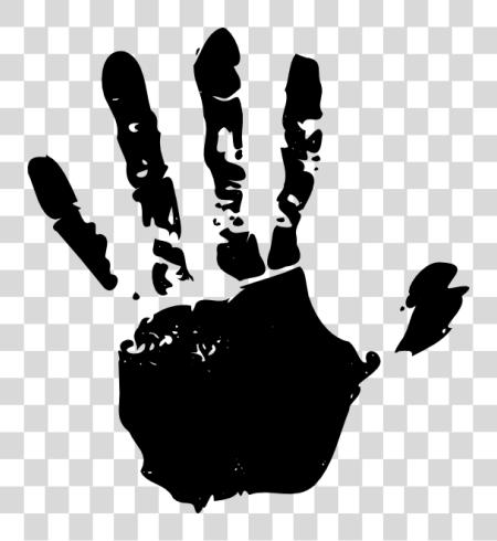 下载 Handprint Hand Print PNG file