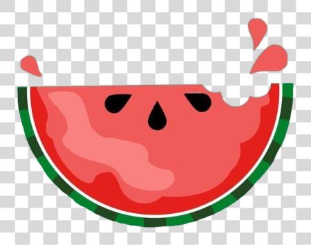 下载 splash watermelon 水果 食品 summer stickers Cute Watermelon PNG file