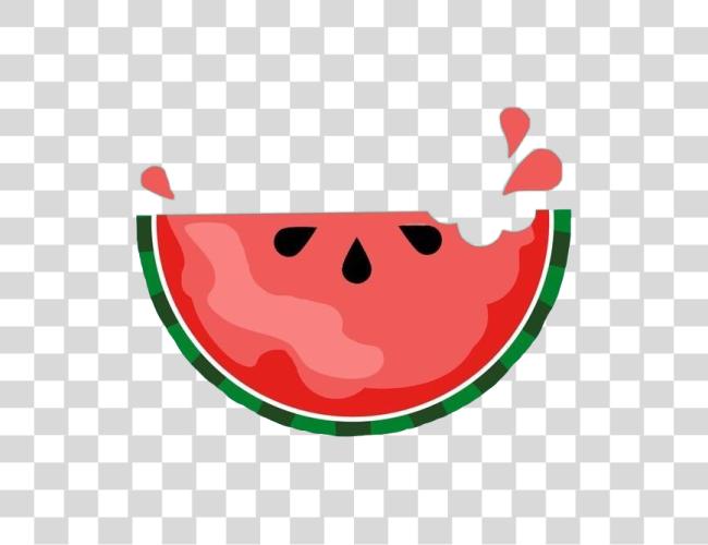 Download splash watermelon fruit food summer stickers Cute Watermelon Clip Art