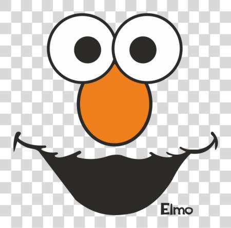 Download Elmo Eye Sesame Street Elmo cara PNG file