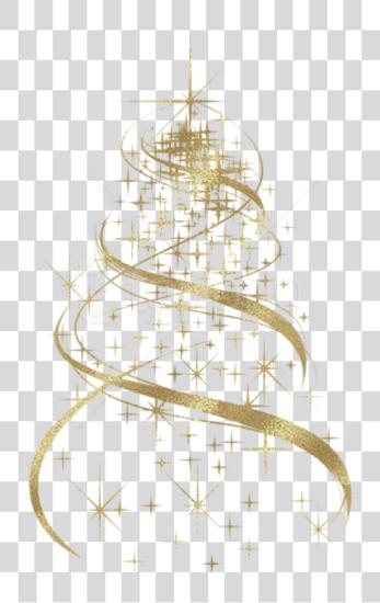 Download Golden Christmas Tree Decoration Christmas Tree Decorations PNG file