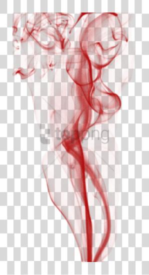 下载 紅 Smoke 效果 Image 與 Smoke 效果 为了 Tattoos PNG file