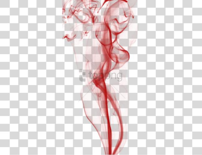 Download Red Smoke Effect Image With Smoke Effect For Tattoos Clip Art