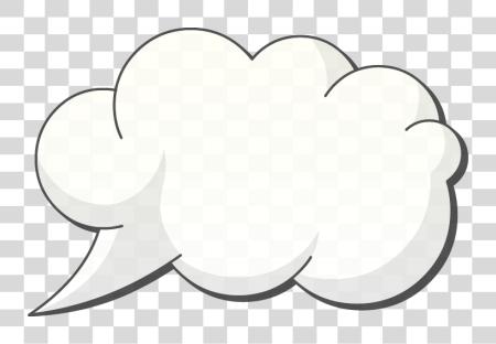 Download Thoughtbubble Clouds vector PNG file