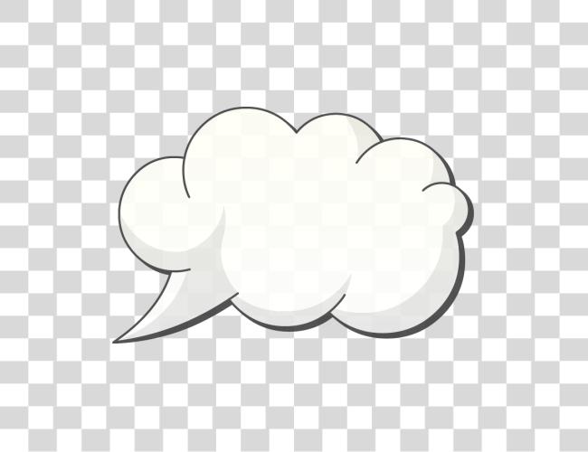 Download Thoughtbubble Clouds Vector Clip Art