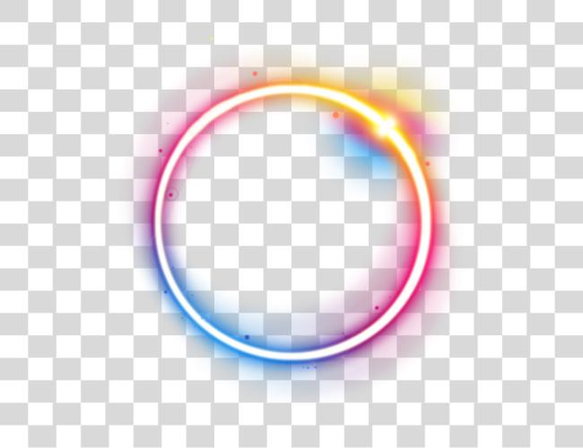 Download Neon Circle Neon Rainbow Circle Clip Art