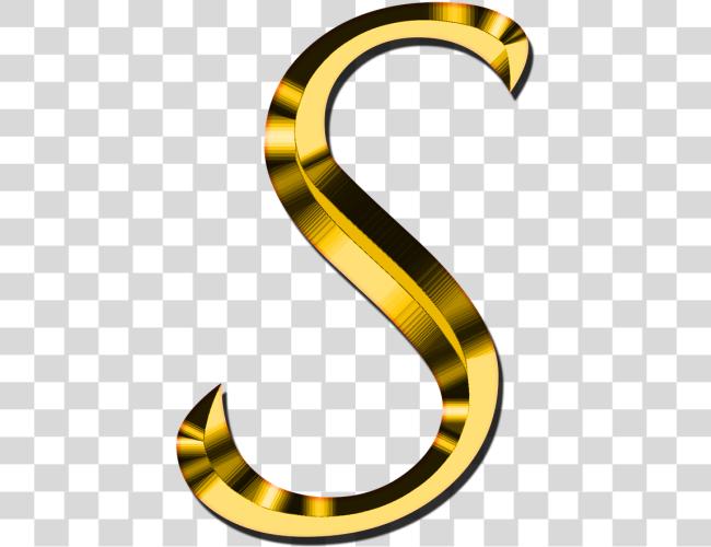 Download S Letter Resolution Gold Letter S Clip Art