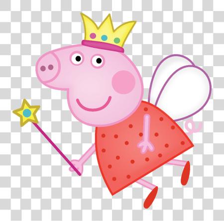 Download Peppa Pig hada Peppa Pig cumpleaños princesa PNG file