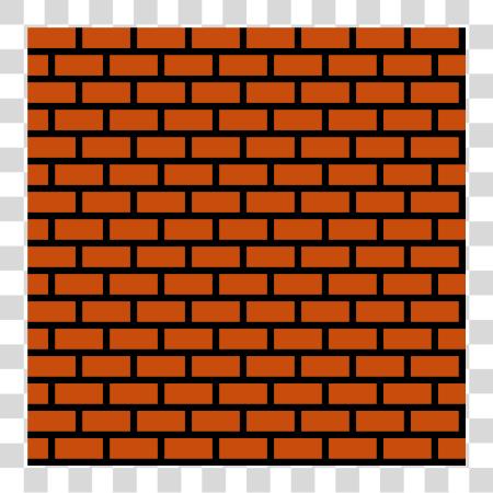 下载 Bricks Wall 8 Bit 超级 Mario Brick PNG file