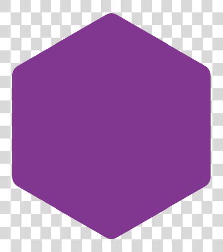 下载 Hexagon Rounded Corners PNG file