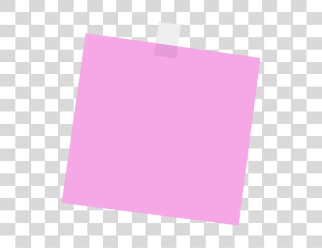 Download postit stickynote rosa colorido Sticky Notes Clip arte