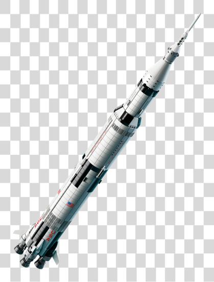 下载 Saturn 5 Rocket Lego Saturn V PNG file