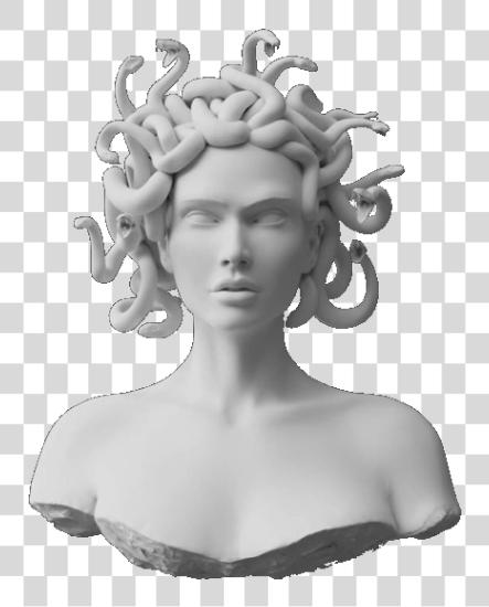 下载 Medusa Myth Medusa Gorgon Medusa Snake Medusa 繪畫 Medusa 雕像 PNG file