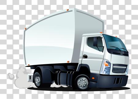 Download Delivery Truck Delivery Truck Cartoon PNG file