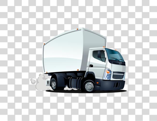 Download Delivery Truck Delivery Truck Cartoon Clip Art