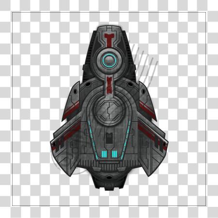 下载 頂部 下 Spaceship PNG file