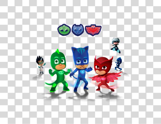 Download Pj Masks Edible Cake Topper Pj Masks Clip Art