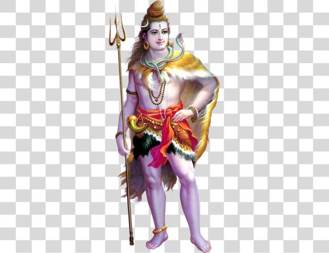 Download Mangal Mahadev Head Painting Lord Siva Standing Clip Art