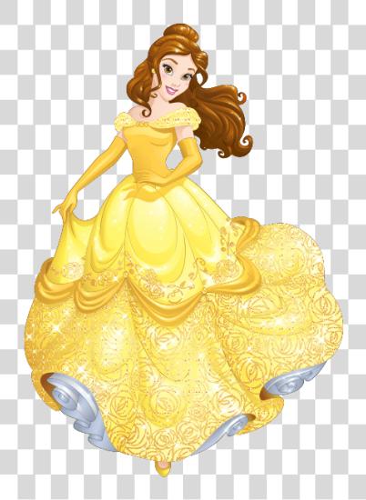 Download Of Belle From Beauty And The Beast Disney Princess Number 4 PNG file