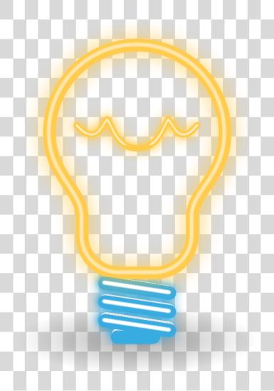 Download Light Bulb Neon PNG file