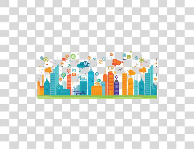 Download Internet Of Things In Smart Cities Future Of Work Clip Art