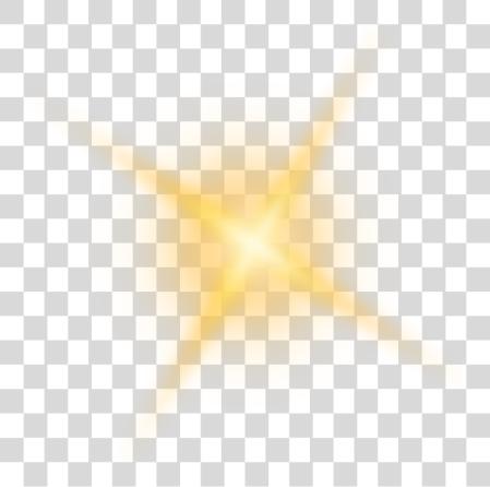 Download Gold Lens Flare Echinoderm PNG file