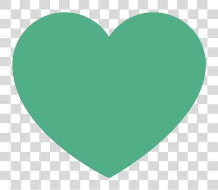 Download corazón icono Tinder verde corazón PNG file