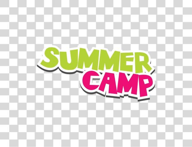 下载 Summer Camp Summer Camp 標誌 Clip 艺术