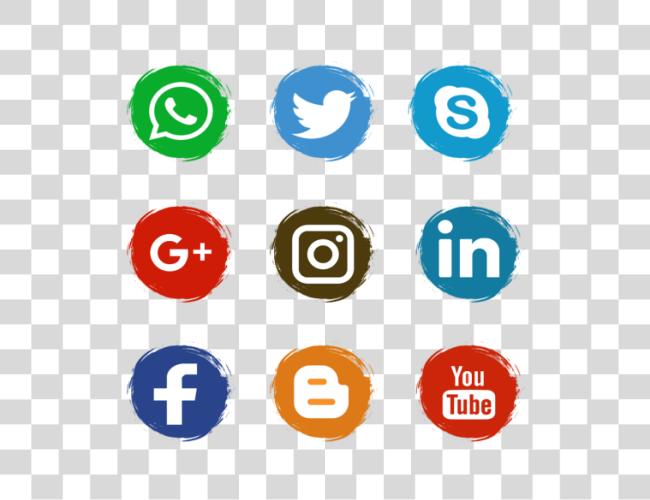 Download Redes Sociales Logos Facebook Email Icons Clip Art