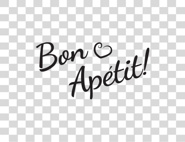 Download Bon Appetit logotipo Clip arte