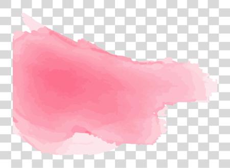 Download Watercolor Painting Painting Stain Pink Peach Watercolor Paint PNG file