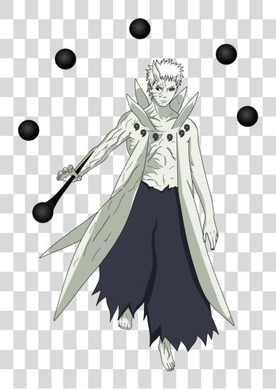 Download Obito Uchiha Juubi Jinchuriki By Uchihaclanancestor Sage Of Six Paths PNG file