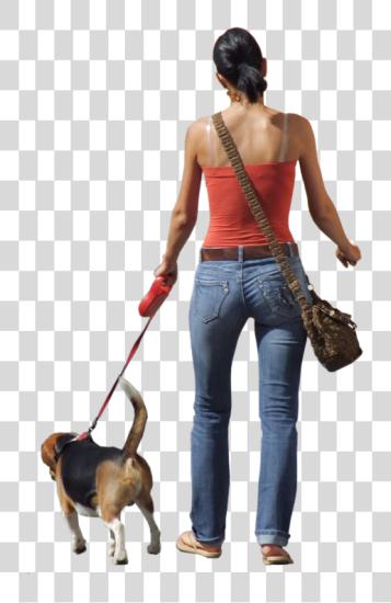 Download Gallery para People caminando People caminando perro PNG file