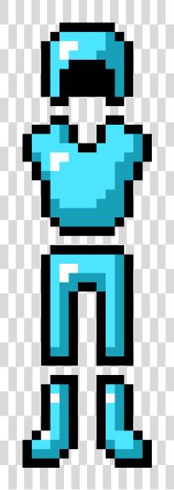 下载 Pixilart Minecraft Diamond 盔甲 由 Anonymous Minecraft Diamond 盔甲 PNG file