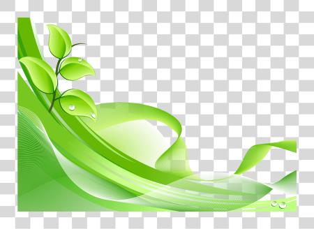 Download Green Encapsulated Postscript Graphic Design Computer Vector Leaves PNG file