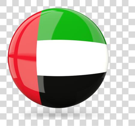 下载 United Arab Emirates Uae 旗 Round PNG file