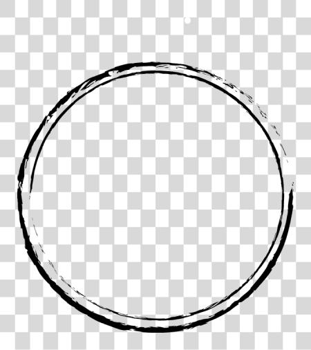 Download sello Outline In negro Circle sello PNG file