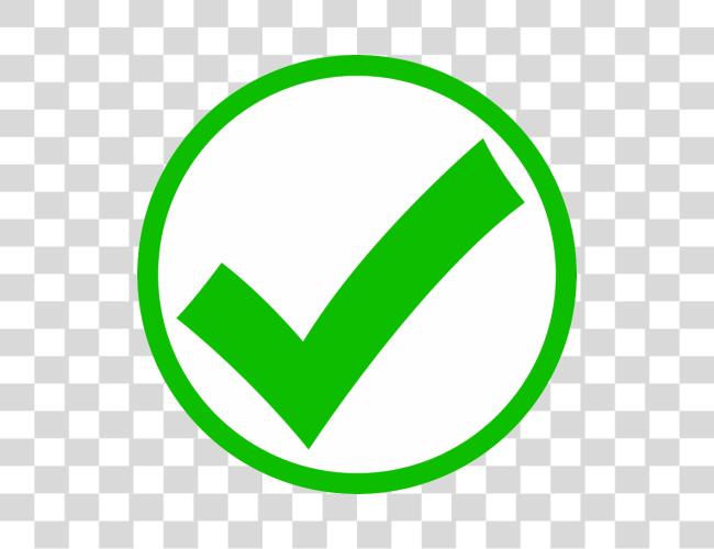 Download Image Checkmark verde Check marca Circle Clip arte