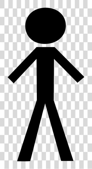 Download Man Boy Male Black Stick Figure Image Stick Figure PNG file