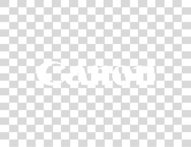 Download Cannon logotipo Canon logotipo blanco Clip arte