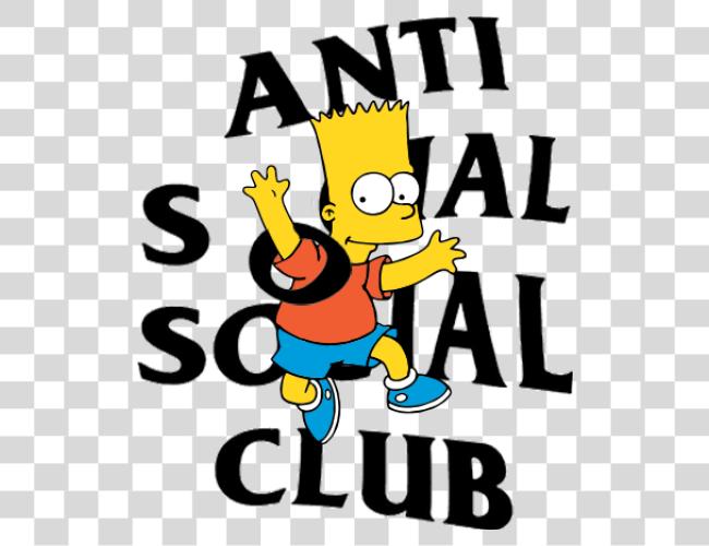 Download Anti Social Social Club Anti Social Club Clip Art