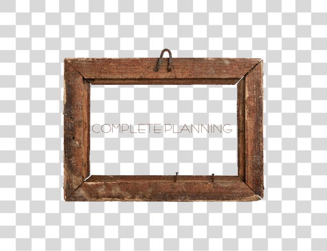 Download Old madera marco Window Picture Frames Rustic madera marco Clip arte